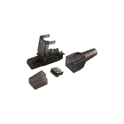 [LP-KJ-6A-17U] Plug RJ45 para Cable UTP Categoría 6A - Sin Herramienta, para Terminación en Campo | LP-KJ-6A-17U