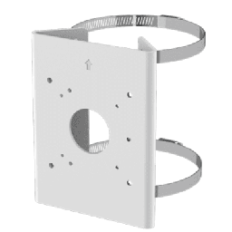 [HA35PLM01] Soporte para Poste Serie 35 / Material Aluminio + Acero Inoxidable / Capacidad de Carga Máxima 4 kg / Compatible con Accesorios Honeywell / Para Cámaras de Seguridad Exteriores | HA35PLM01