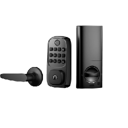 [WL01] Cerradura Inteligente WiFi / Escáner de Huellas Dactilares / Teclado Numérico / Control por App / 8 Baterías AA / Bloqueo Manual y Automático / Compatible con Puertas 35-55 mm | WL01