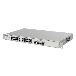 [RG-NBS3200-24GT4XS-P-V2] Switch Administrable PoE Capa 2+ Plus, con 24 puertos Gigabit PoE 802.3af/at + 4 SFP+ para fibra 10Gb, gestión gratuita desde la nube, 370w | RG-NBS3200-24GT4XS-P-V2