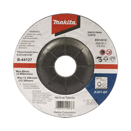 [B-44127] Disco de corte para metal de 4 1/2" | B-44127