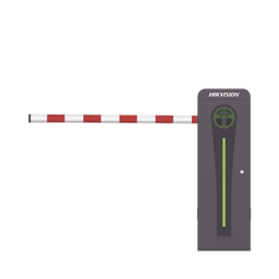 [KT-320-ABAT(4ML)] Barrera Vehicular con Brazo Abatible por Colisión 4 mts INCLUIDO / Izquierda / Alto Desempeño / Brushless / Semáforo Rojo-Verde en Gabinete / Incluye 2 Controles Remotos | KT-320-ABAT(4ML)