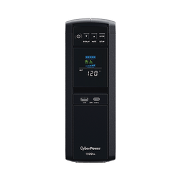 [CP1500PFCLCDA] UPS de 1500 VA/900 W, Topología Línea Interactiva, Entrada 120 Vca NEMA 5-15P, Onda Senoidal Pura, Tipo Torre, Con 10 Tomas NEMA 5-15R | CP1500PFCLCDA