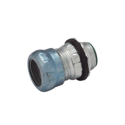 [HUB-2913RT] Conector de Compresión Impermeable aislado de Acero Galvanizado para Pared Delgada de 3/4" . | HUB-2913RT