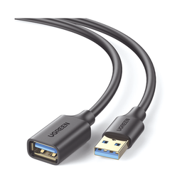 [10368] Cable Extensor USB 3.0 / 1 Metro / Macho-Hembra / 5 Gbps / Ultra Durabilidad / Núcleo de cobre estañado 28/22 AWG / Blindaje interior múltiple / Ideal para teclado, mouse , etc. | 10368