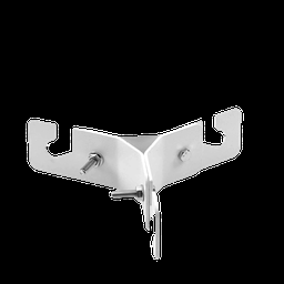[SLM-BR] Bracket para Mástil para Sujeción de Retenida (Para mást. de 1" a 2" Diam. Ext.) | SLM-BR