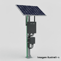 [PL1224G1RV2] Kit Solar de 14 W con PoE Pasivo 24 Vcc para un radio de Ubiquiti airMAX o Cambium ePMP | PL1224G1RV2
