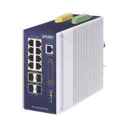 [IGS-6329-8UP2S2X] Switch Industrial Administrable Capa 3, Con 8 Puertos PoE Gigabit 802.3bt, 2 Puertos SFP de 1 G / 2.5 G, 2 Puertos SFP 10 G | IGS-6329-8UP2S2X