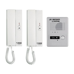 [KDP-602-A/D] Kit de Audio Portero con 2 Auriculares y Frente de Calle | KDP-602-A/D