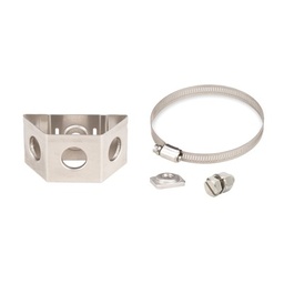 [TTS3-7515] Adaptador para Sujetadores Tipo Mariposa. Instalación en Tubo con Diámetro 0.75 a 1.5 Pulgadas (19.05 a 38.1 mm). Paquete de 10 Piezas | TTS3-7515