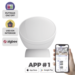 [CS-T1C] Sensor de Movimiento PIR Inteligente / Inalámbrico / Compatible con HUB CS-A3 / Cuenta con Inmunidad para Mascotas / Protocolo Zigbee | CS-T1C