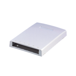 [CBXF6WH-AY] Caja de Montaje en Superficie, con Accesorio para Resguardo de Fibra Óptica, para 6 Módulos Mini-Com, Color Blanco | CBXF6WH-AY