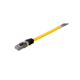 [STP6X3MYL] Patch Cord Cat6A, Blindado S/FTP, CM/LS0H, 3 Metros, Color Amarillo | STP6X3MYL