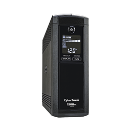 [CP1500AVRLCDA] UPS de 1500 VA/900 W, Topología Línea Interactiva, Entrada 120 Vca NEMA 5-15P, Tipo Mini Torre, Con 12 Tomas NEMA 5-15R | CP1500AVRLCDA