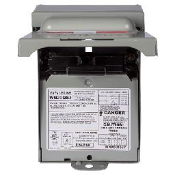 [WN2060U] Interruptor de seguridad 2x60Amp. Nema 3R, Sin Portafusible | WN2060U