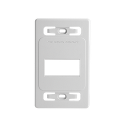 [MX-FP-S-03-02B] Placa de Pared Modular MAX, de 3 Salidas, Color Blanco, Versión Bulk (Sin Empaque Individual) | MX-FP-S-03-02B