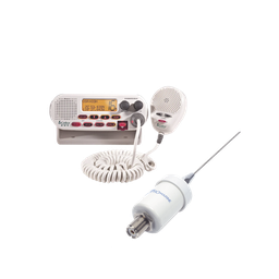 [MRF45D/KIT1600] Kit de radio MRF45D | mas antena marina TX-1600-SYS. Incluye cable de 4.5 m con conectores PL-259 instalados y montaje en L | MRF45D/KIT1600