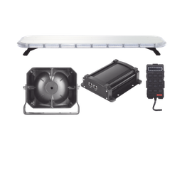 [X75RBASKITF] Kit básico para equipamiento de unidades de Seguridad Pública con Sirena Mono-mando | X75RBASKITF