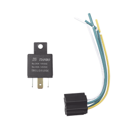 [12VRELAY] Relevador de 5 pines automotriz de 12 volts | 12VRELAY