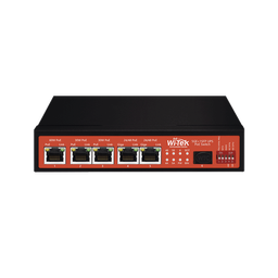 [WI-PS306GF-UPS-15A] Controlador Solar de 15A con Switch PoE /  1 Puertos Gigabit PoE 802.3 bt / 2 Puertos PoE 802.3 af/at / 2 Puertos PoE Pasivo 24/48 Vcc / 1 Puerto SFP / No administrable | WI-PS306GF-UPS-15A