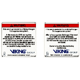 [24587-S] Señalamiento de Advertencia Exterior Nitrogeno | Sistemas de Extinción Oxeo | 24587-S