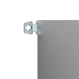 [AW41] Soporte de Montaje en Pared para Gabinetes NEMA / Brackets Externos AW / Acero Suave Zincado 3 mm / 36x76x21 mm (1.42x2.99x0.83 in) / Incluye 4 Unidades con Accesorios / Mantiene Protección NEMA / IP | AW41