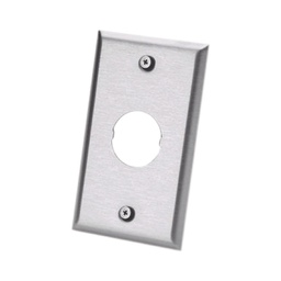 [IAEFP1] Placa de Pared IndustrialNet?, Para 1 Conector Industrial, de Acero Inoxidable | IAEFP1