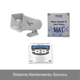 [YKIT-SISMICO] KIT de Alertamiento SISMICO con Audio Oficial SASMEX | YKIT-SISMICO