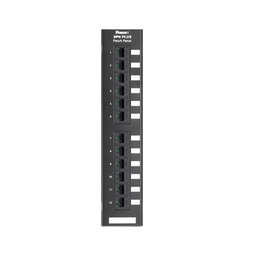 [DP12688TGY] Panel de Parcheo de Impacto 110, Categoría 6, Montaje en Pared Usando Accesorio Wb89d, de 12 Puertos | DP12688TGY