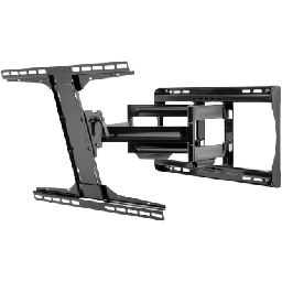 [PA762] Soporte de Pared Articulado Paramount para Pantallas 39" a 90" / Extensión 542 mm / Capacidad 68KG / VESA 200x100 a 600x400 mm / Inclinación +15°-5° / Pivote ±90° | PA762