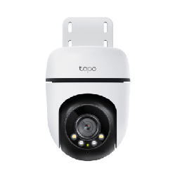 [TAPOC510W] Cámara de Seguridad PTZ Exterior Wi-Fi / 2K 3 Megapixel (2304×1296) / 360° Panorámica Horizontal + 130° Vertical / Seguimiento Inteligente de Movimiento / Visión Nocturna a Color / IP65 / Compatible Alexa y Google Home | TAPOC510W