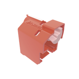 [PSL-DCPLE] Kit de 10 Dispositivos Para Impedir Desconexión de Plug RJ45, Color Rojo, Incluye Herramienta para Instalar/Retirar | PSL-DCPLE