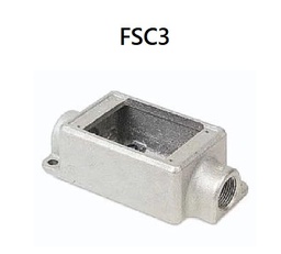 SSMELE: CONDULET FSC RECTANGULAR DE 1 254 Mod: FSC3
