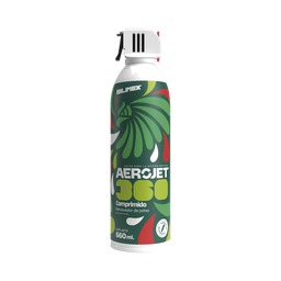 [AEROJET360-MEX] Removedor de polvo y residuos (aire comprimido) con aplicación 360º para limpieza de equipos electrónicos, válvula anti-estallamiento, 660 ml | AEROJET360-MEX