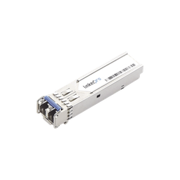 [LP-IND-SFP-10G-SM-60] Transceptor Óptico Industrial SFP+ (Mini-Gbic) / Monomodo 1550 nm / 10 Gbps / 10GBASE / Conectores LC/UPC Dúplex / DDM / Hasta 60 km | LP-IND-SFP-10G-SM-60