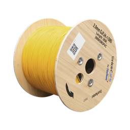 [2MMOM3PVC] Fibra Óptica Multimodo OM3 2 mm Simplex Tight Buffer (900 micras), Precio Por Metro, (Hasta 2000 Metros en un Solo Tramo de Cable) | 2MMOM3PVC