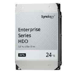 [HAT532024T] Disco Duro SATA de 3,5" Serie Plus / Capacidad 24TB / Interfaz SATA 6 GB/s / Tecnología CMR / MTBF de 1,2 Millón de Horas / Carga de Trabajo de 180 TB/año / Compatible con Synology DSM | HAT532024T