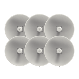 [FORCE-300-25L-6-PACK] Paquete de 6 ePMP Force 300-25L para zonas con alta interferencia, hasta 400+ Mbps, 4910 - 6200 MHz, 802.11 AC Wave2, Antena de 25 dBi, baja latencia | FORCE-300-25L-6-PACK