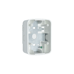 [SBB-SPW-L] Caja de Montaje en Pared para Bocina y Bocina con Lampara Estroboscopica, Color Blanco | SBB-SPW-L