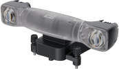 [GL10V2] Luz de búsqueda, 30W LED Blanco, 100m Alcance, Algoritmo AI, Luz Roja/Azul/Amarilla, Láser Verde, Compatible Mavic3Enterprise/Matrice4, Peso 130g | GL10V2