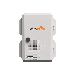 [WI-IOTBOX01-V3] Gabinete de Acero Ventilado para Exterior con Rieles DIN y 4 Placas Laterales para Montaje de Equipos por Fuera | WI-IOTBOX01-V3