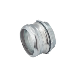 [HUB-2908] Conector de Compresión de Acero Galvanizado para Pared Delgada de 2". | HUB-2908