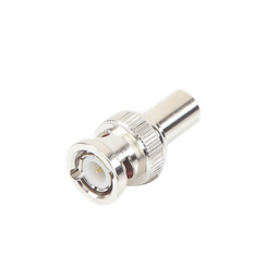 [RFB-1750] Carga Coaxial Terminal de 75 Ohm para CCTV, 1/2 Watt, en Conector BNC Macho, Níquel/ Oro/ Delrin | RFB-1750