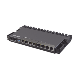 [RB5009UG+S+IN] (RB5009UG+S+IN) RouterBoard, CPU 4 Núcleos, 8 Puertos Gigabit, 1 SFP+, Solo RouterOS v7 | RB5009UG+S+IN