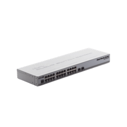 [CRS326-24G-2S+RM] Switch Sistema Operativo Dual 24 Puertos Gigabit Ethernet y 2 Puertos SFP+ | CRS326-24G-2S+RM