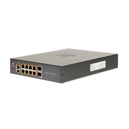 [MX-EX1010PXA-0] Switch PoE cnMatrix Ex1010-P / 8 Puertos Gigabit PoE 802.3af/at + 2 SFP / Capa 2 / Gestión en la Nube Gratuito | MX-EX1010PXA-0