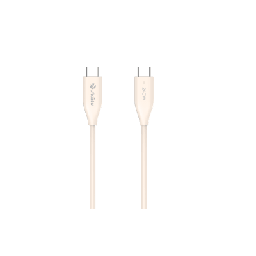 [AKPAC24SL1.5M] Cable de Carga USB-C a C / 1.5 Metros (4.92 Pies) / Tecnología GaN (Nitruro de Galio) / Fast-Charging / Potencia 60W / Velocidad Transferencia 480 Mbps / Material Silicona No Tóxica / Conector Aluminio Anodizado | AKPAC24SL1.5M