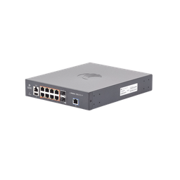 [MX-EX2010PXA-U] Switch cnMatrix EX2010-P capa 3 de 10 puertos(8 PoE Gigabit 802.3af/at, 2 SFP, 1 consola, 1 MNGMT, 1 USB)  administración desde la Nube (MX-EX2010PXA-U) | MX-EX2010PXA-U