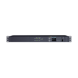 [PDU24001] PDU ATS (Fuente Redundante Auto-transferible) Medible, Para Distribución de Energía, 2 Entradas 120 Vca NEMA5-15P, Con 10 Salidas NEMA 5-15R, Horizontal 19in, 1UR | PDU24001