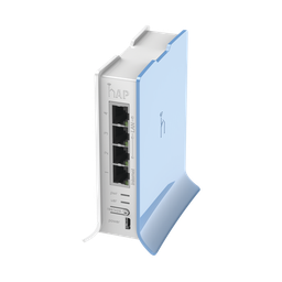 [RB941-2ND-TC] (hAP lite TC) 4 Puertos Fast Ethernet, Wi-Fi 2.4 GHz 802.11 b/g/n y base tipo Torre | RB941-2ND-TC